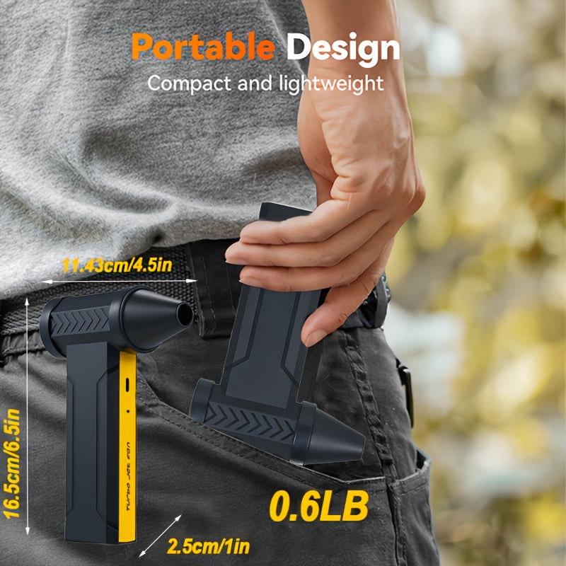 148000RPM Ultra-Powerful Portable Turbo Jet Fan with High-Speed Airflow