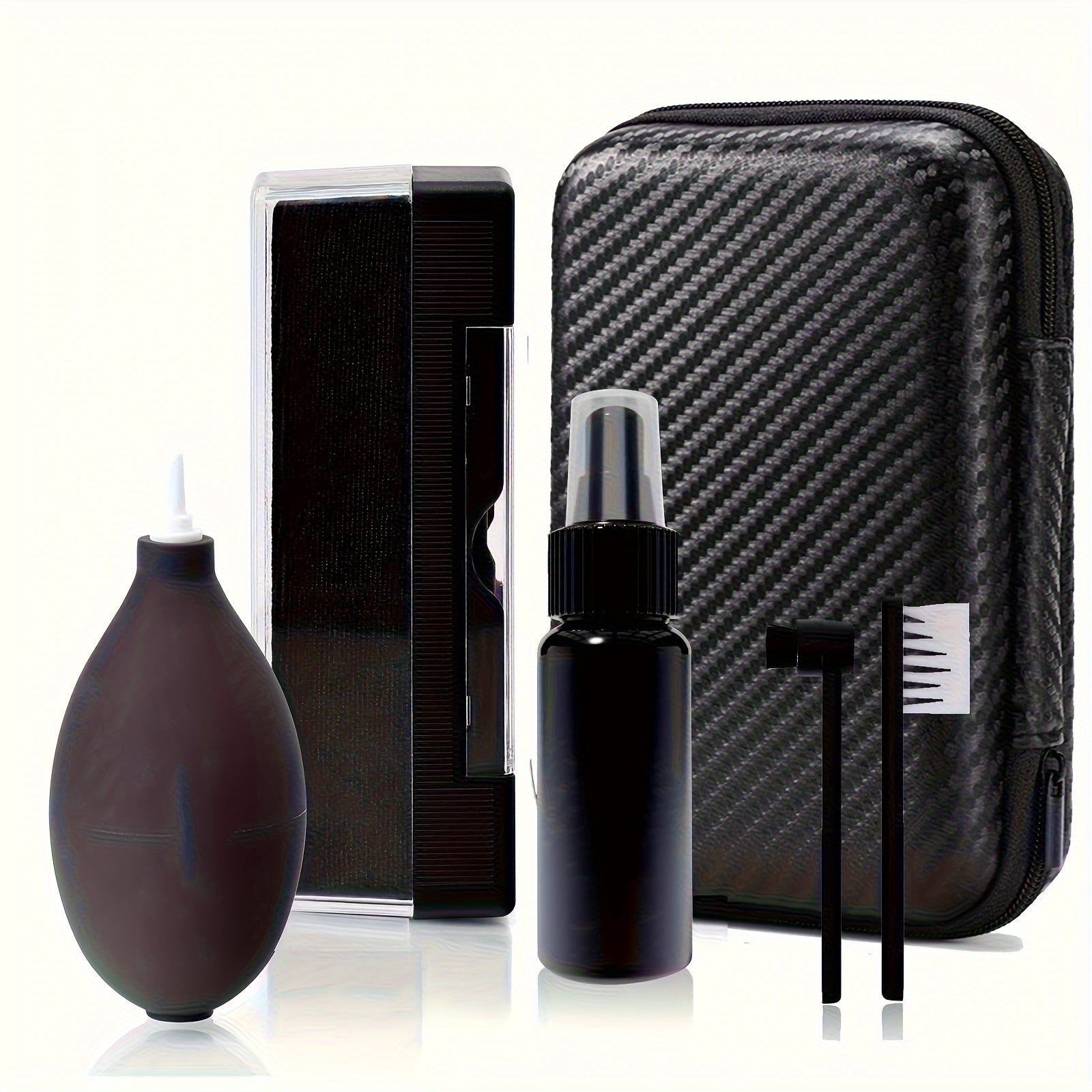 6pcs Professional Vinyl Record Cleaning Kit with Velvet Brush