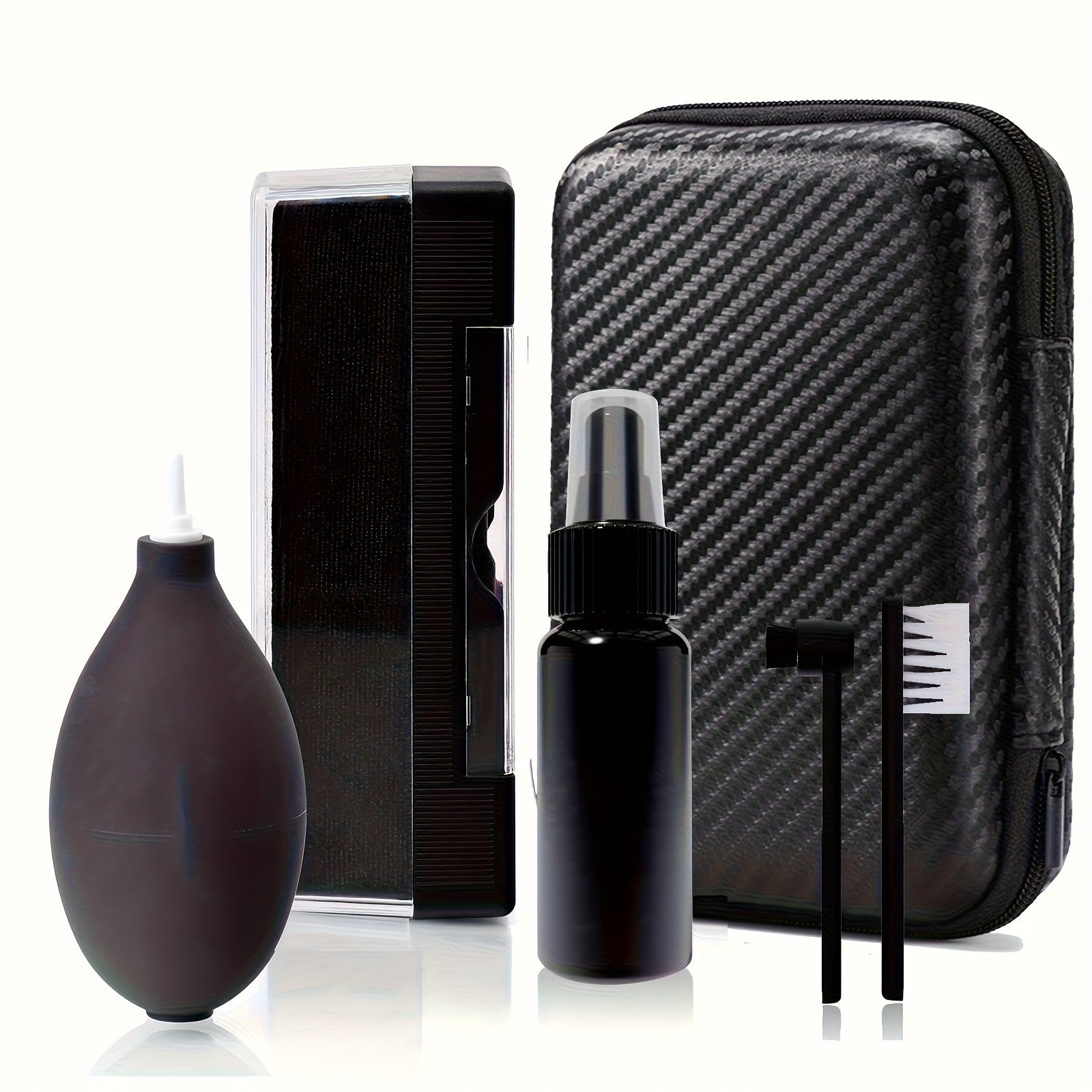 6pcs Professional Vinyl Record Cleaning Kit with Velvet Brush