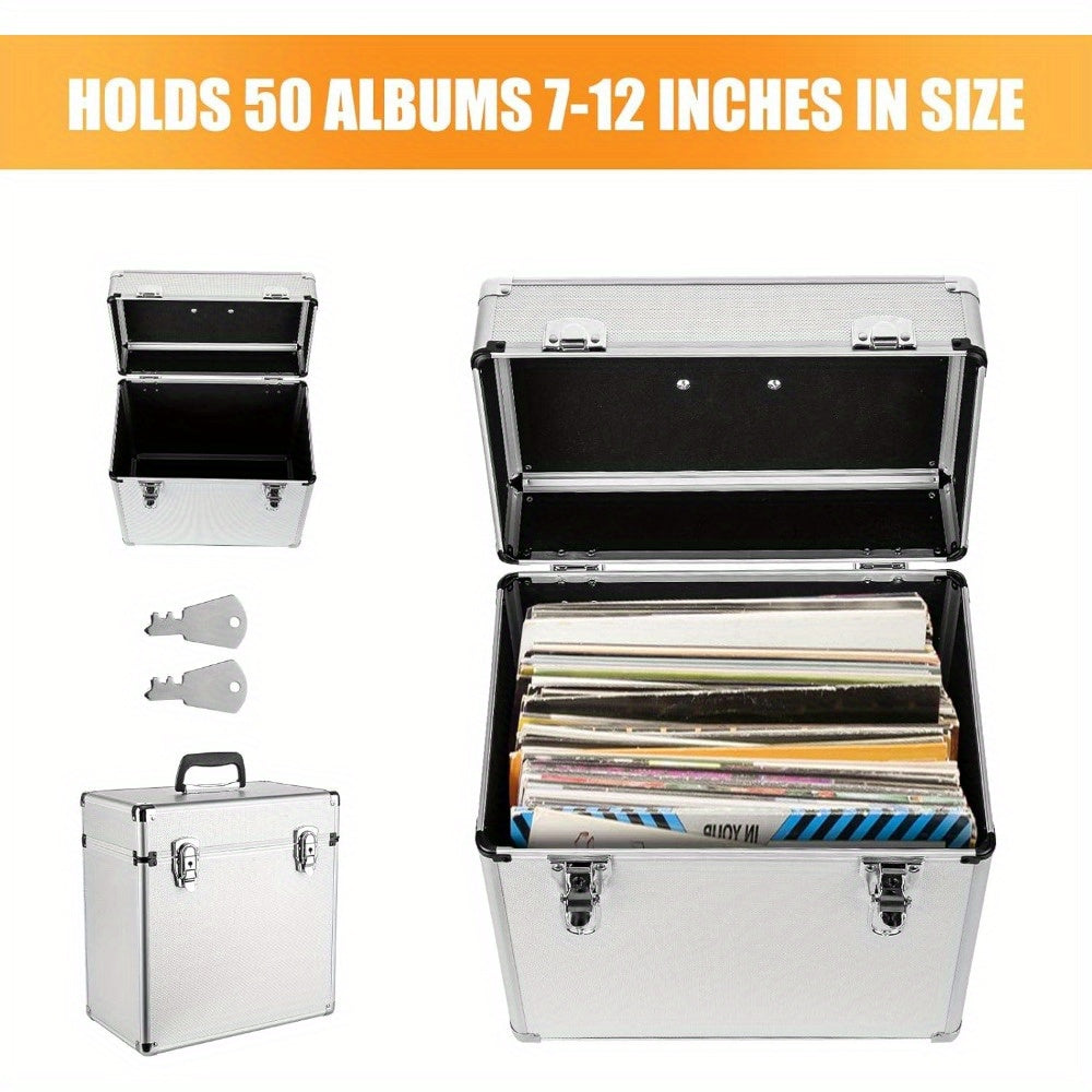 Vinyl Record Storage 30.48cm LP Record Collection Chest