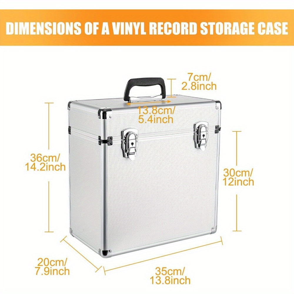 Vinyl Record Storage 30.48cm LP Record Collection Chest