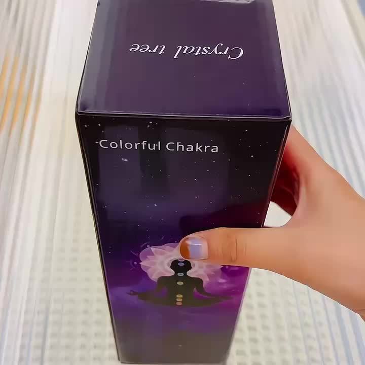 Handmade Aquamarine Crystal Tree of Life Bonsai