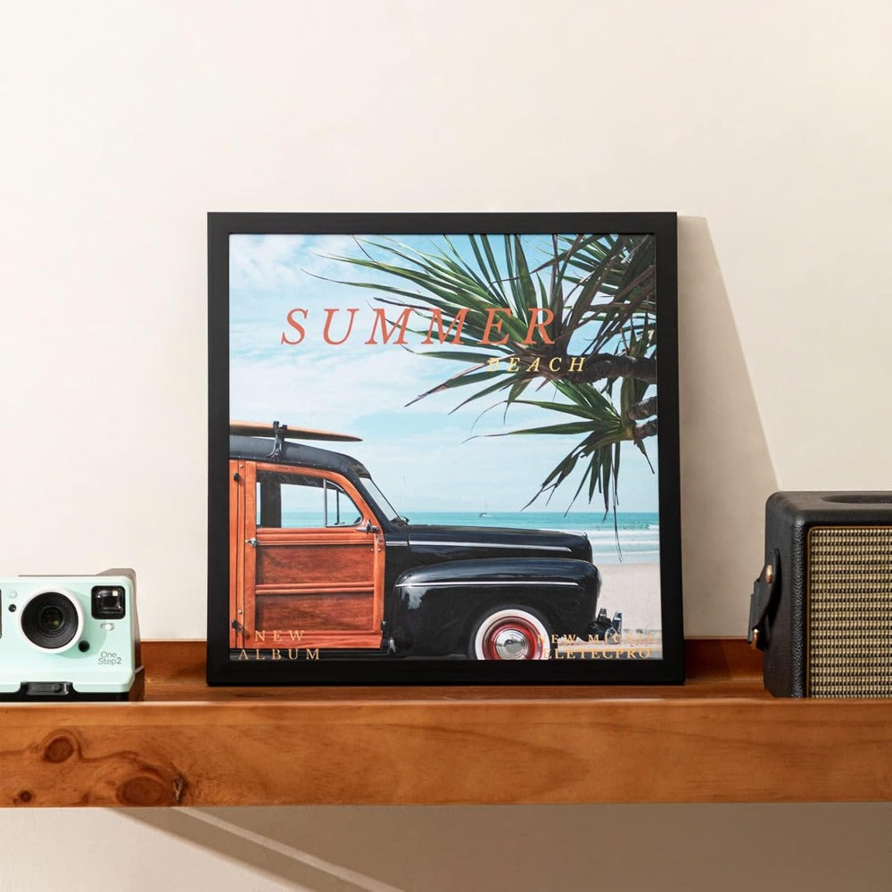 12.5x12.5 Record Frame, Sturdy and Lightweight