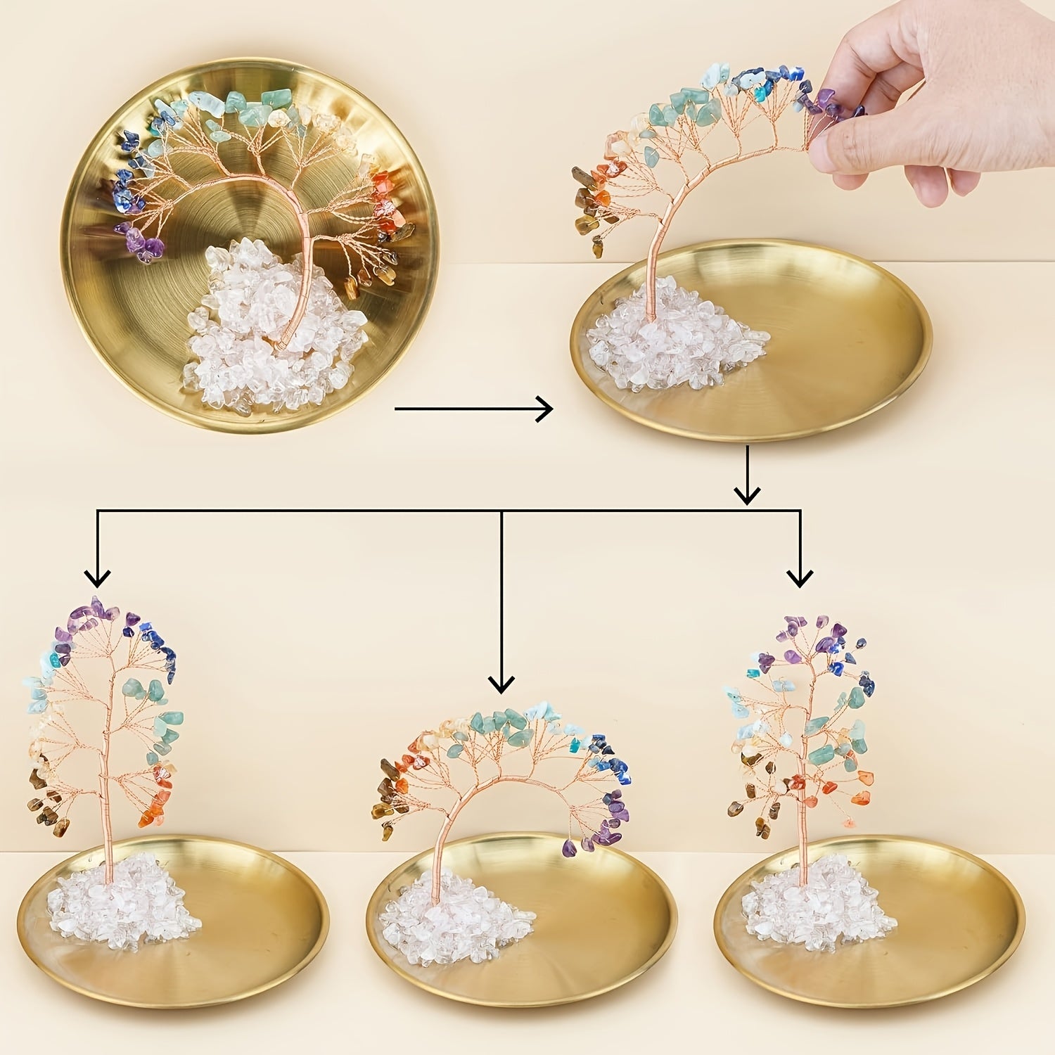 Palo Santo And Sage Burner from Crystal Tree