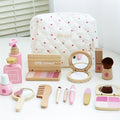 Kids Makeup Playset Wooden Pretend Play Toys