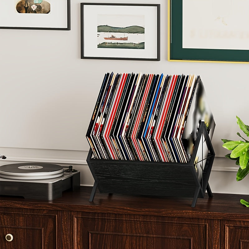 Vintage Style Vinyl Record Holder
