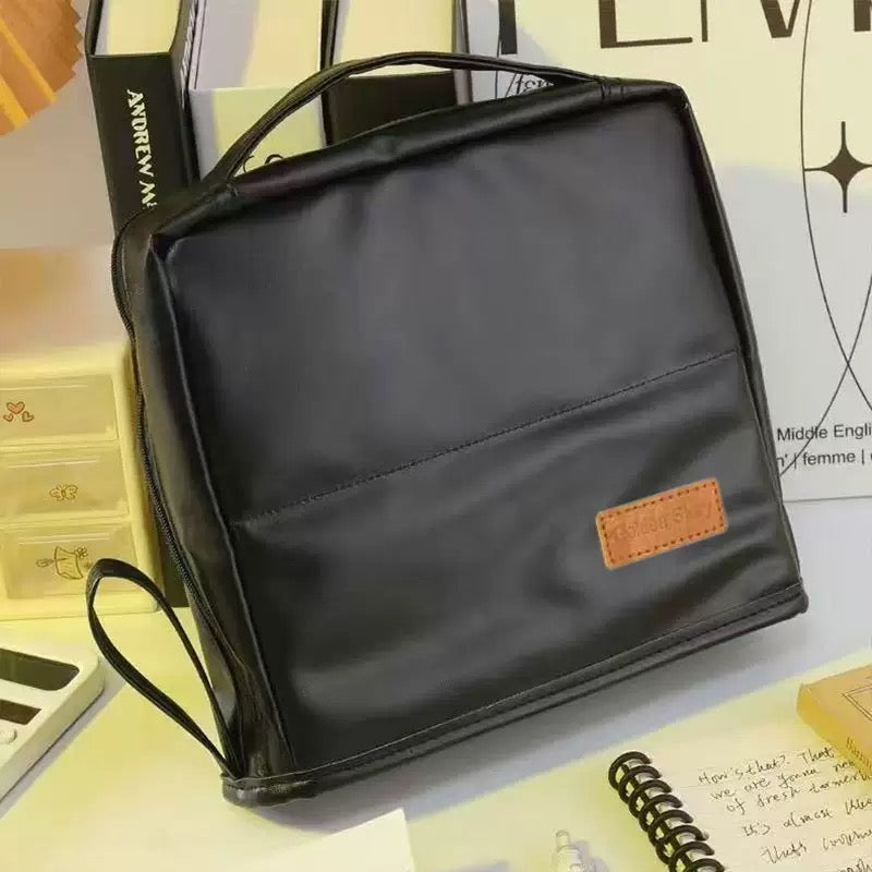 Standing Makeup Bag – Portable, Large Capacity