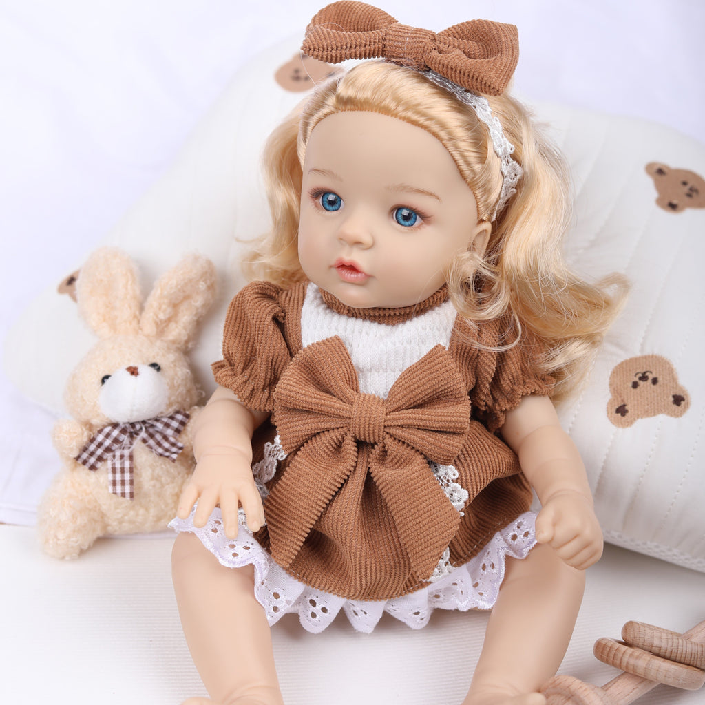 AKODEERD Realistic Newborn Baby Doll - 12-Inch Anime