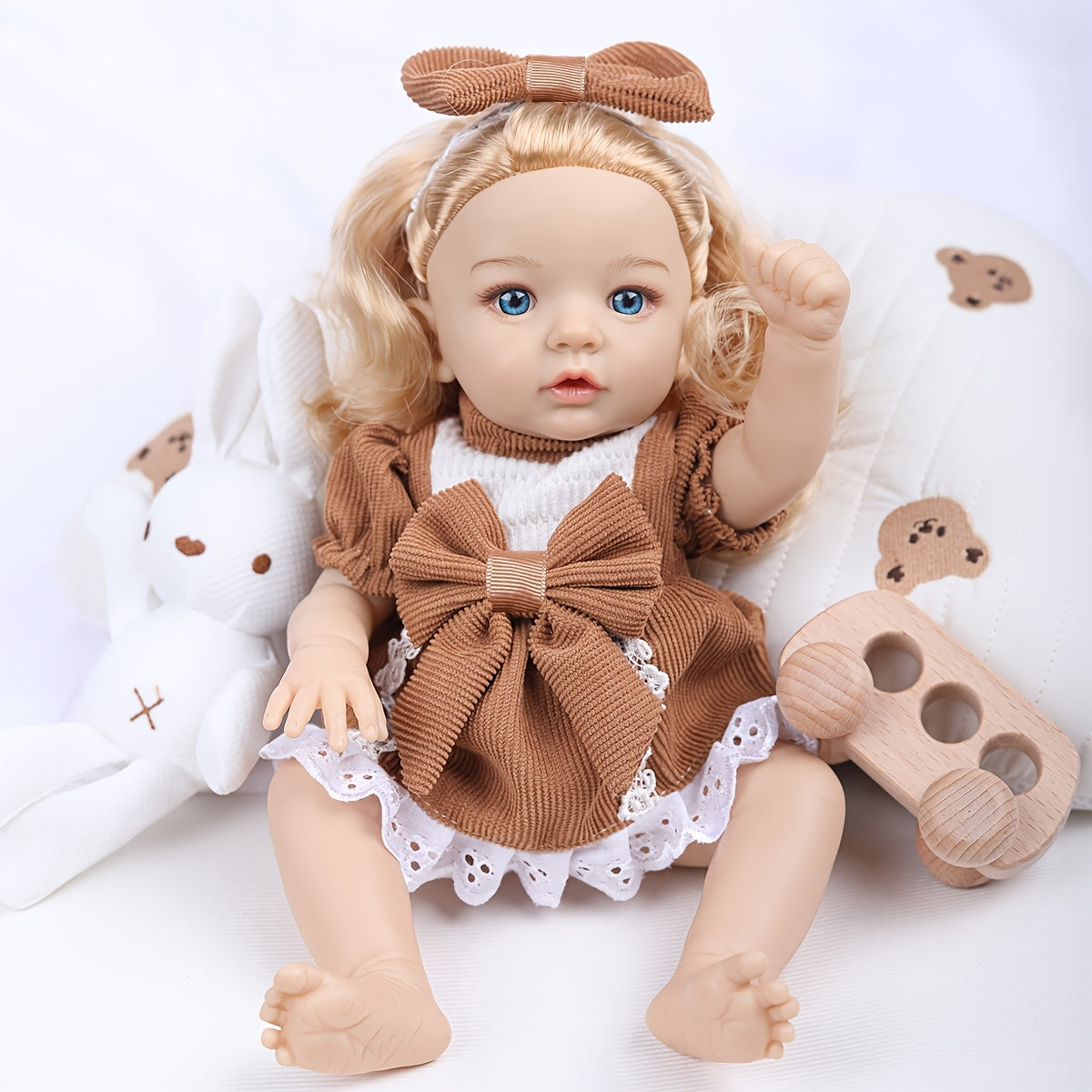 AKODEERD Realistic Newborn Baby Doll - 12-Inch Anime